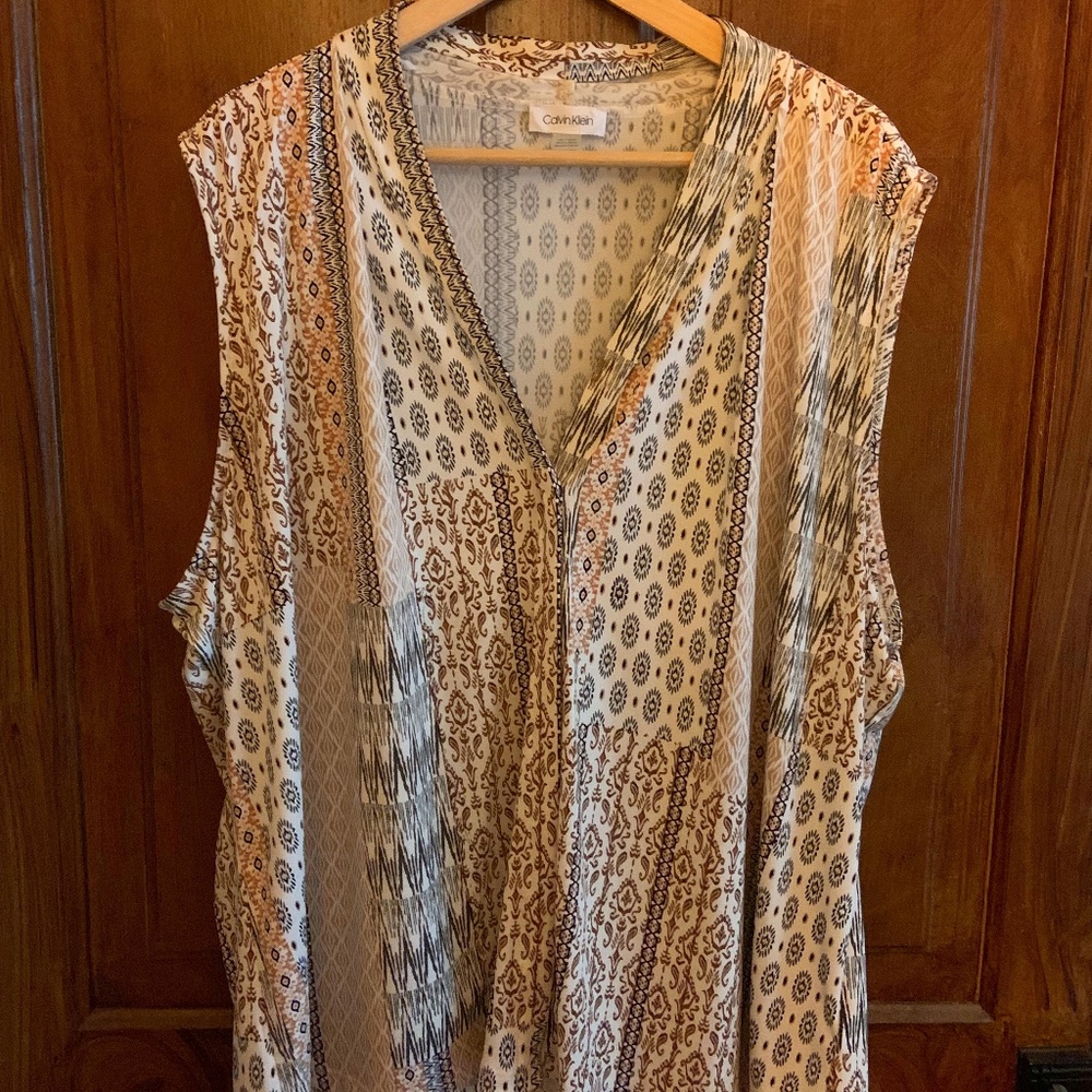 Calvin Klein sleeveless top